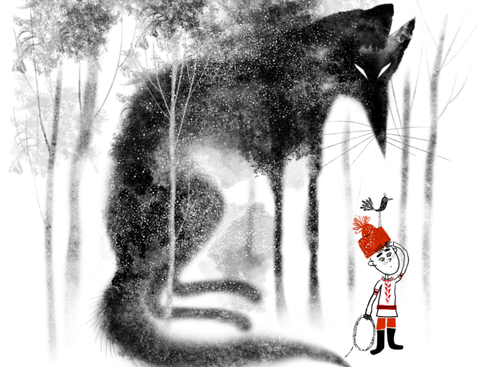 Pierre et le Loup ©Illustration Grégoire Pont